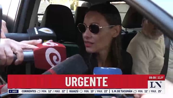 Pampita sobre el robo