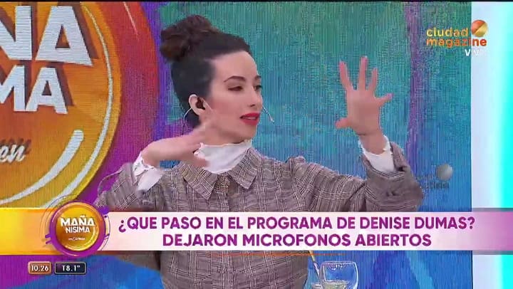 Carmen habló sobre Denis Dumas