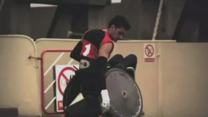 Cómo funciona el Rugby en silla de ruedas