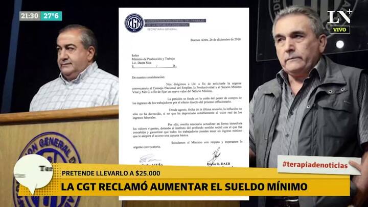 Dante Sica respondió al pedido de la CGT