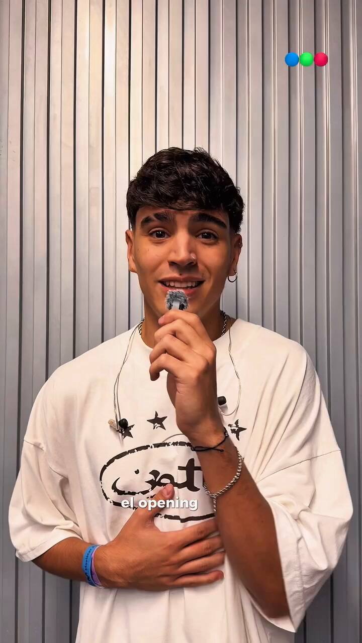 Fede Mestre sorprendió al ser telonero del show de Sebastián Yatra