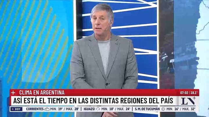 LN+: El clima en la Republica Argentina