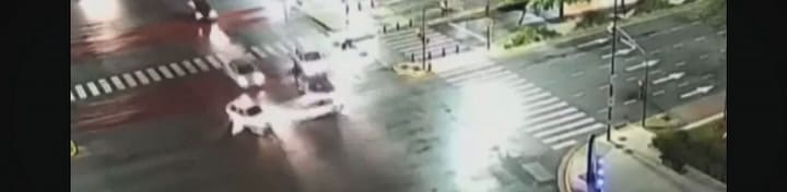 Choque múltiple en la 9 de julio y cinco heridos