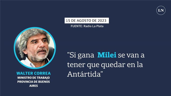 Walter Correa sobre los votos en la Antártida
