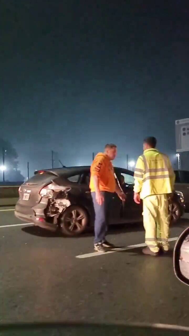 Choque en cadena en la Autopista Buenos Aires-La Plata
