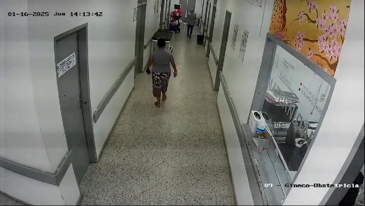 Una bebé fue robada este jueves del Hospital de Barrio Obrero