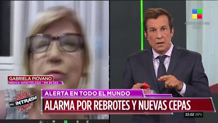 El durísimo cruce entre Ceferino Reato y una infectóloga por la vacuna Sputnik V - Fuente: América T