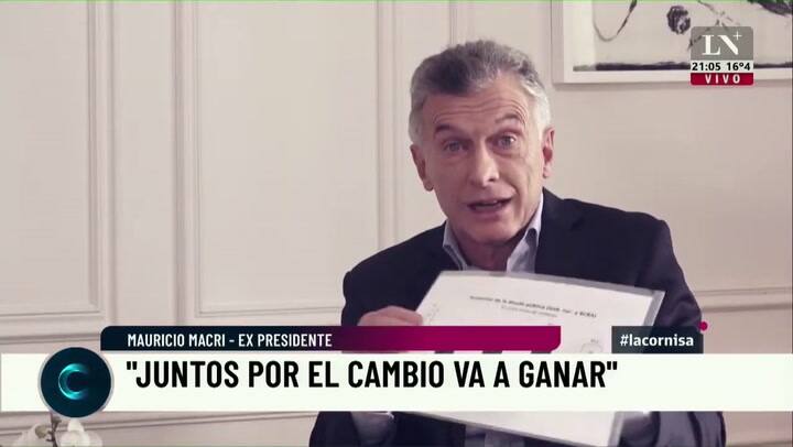 El cuadrito de la deuda que Macri eligió para defenderse de las acusaciones del kirchnerismo