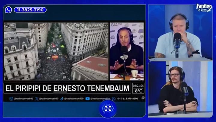 Fantino y Tenembaum cruzaron posturas y protagonizaron un intenso debate