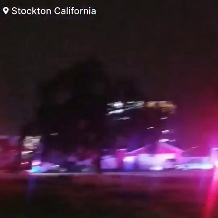 Los momentos posteriores al tiroteo en California