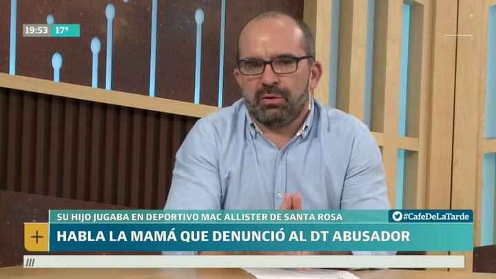 Detuvieron al ex DT del club Mac Allister acusado de abuso de menores