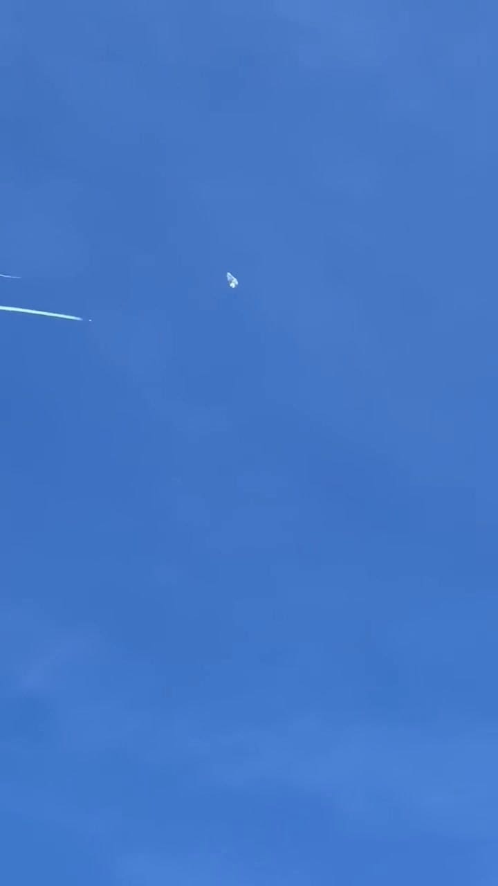 Estados Unidos derribó el misterioso globo chino frente a la costa de Carolina del Norte