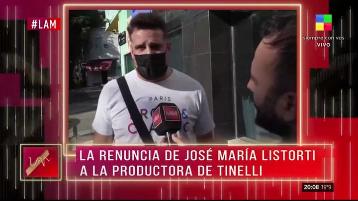 José María Listorti renunció a LaFlia