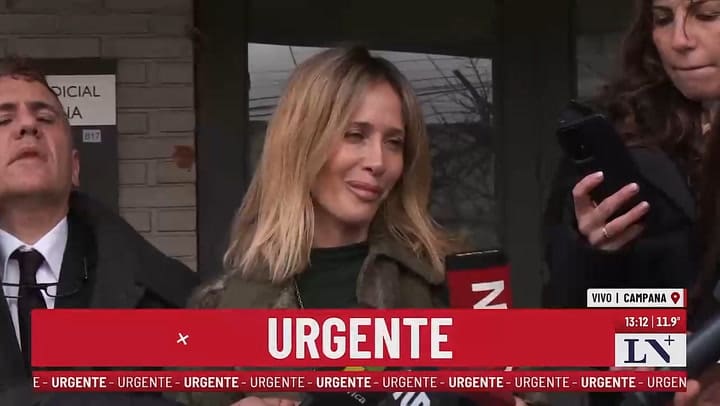 La palabra de Julieta Prandi al finalizar la segunda audiencia