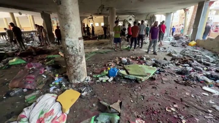 Ataque de Israel a una escuela en Gaza