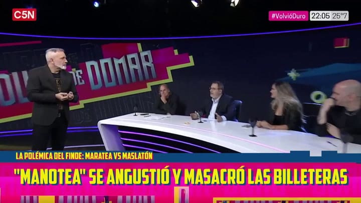 Carlos Maslatón cargó contra Santi Maratea después de su cruce en redes