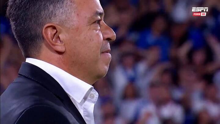 El gesto de Gallardo tras la derrota de River ante Vélez en Liniers
