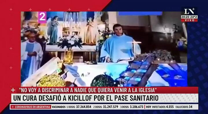 La inesperada reacción del Dipy tras el video del cura que desafió a Kicillof