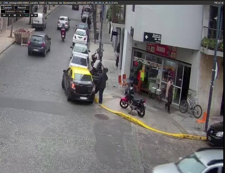 Una filmación, la clave para desbaratar una banda de motochorros