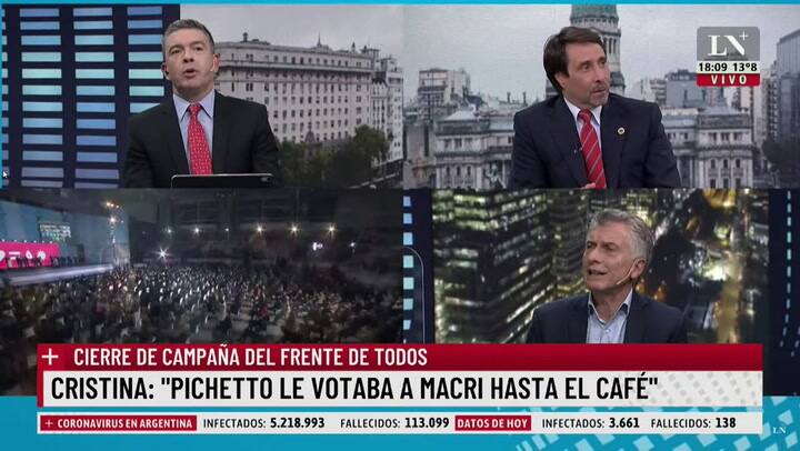 Es Bob el Constructor', el insólito comentario de Feinmann sobre los dichos de Cristina