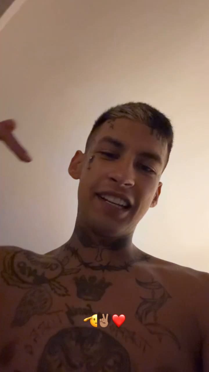 L-Gante contó que le suspendieron la cuenta de Instagram