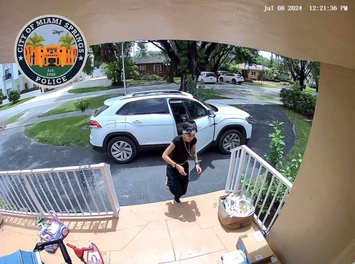 "Alerta piratas de porche", anuncia la policía de Miami Spings