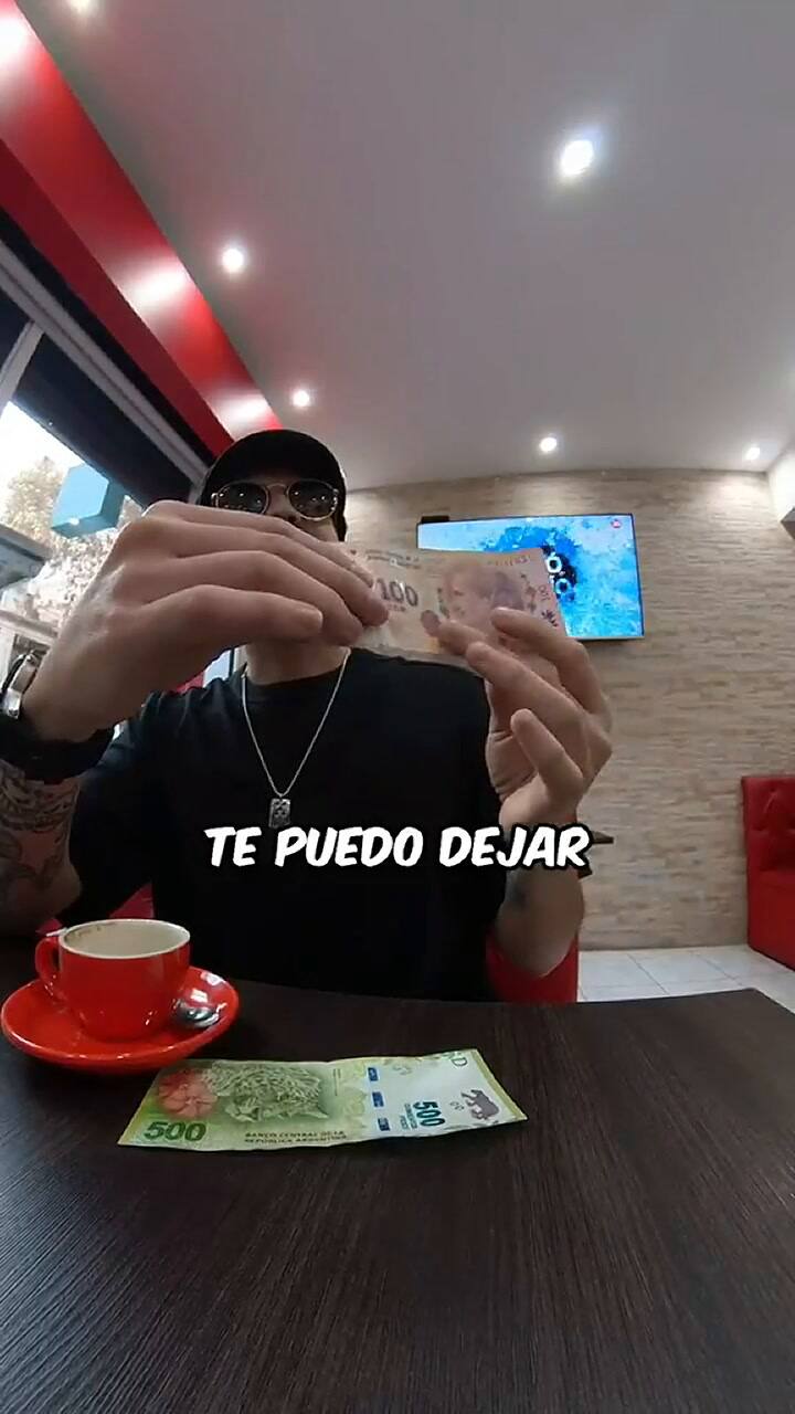 El influencer mostró el truco de magia en TikTok