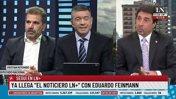 Feinmann, sobre la política de seguridad del Gobierno: 'Se ponen del lado del delincuente'