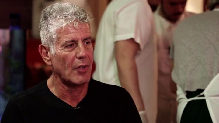 Bourdain habla de su visita a la Argentina - Fuente: CNN