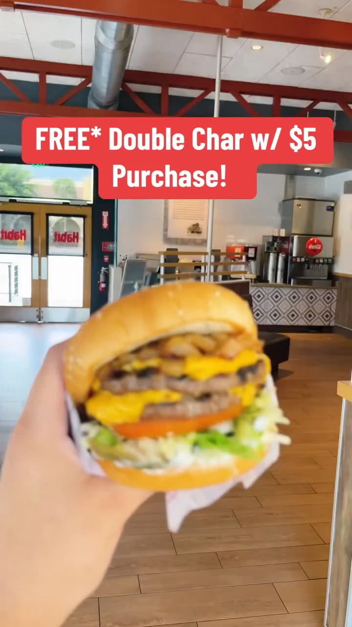 Double Char- Habit Burger & Grill