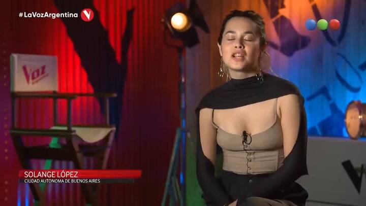 La Voz Argentina 2021: audiencia a ciegas de Solange López - Fuente: Telefe