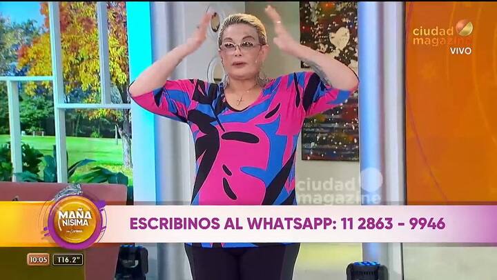 Fede Bal sorprendió a su madre Carmen Barbieri