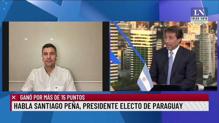 Habla Santiago Peña