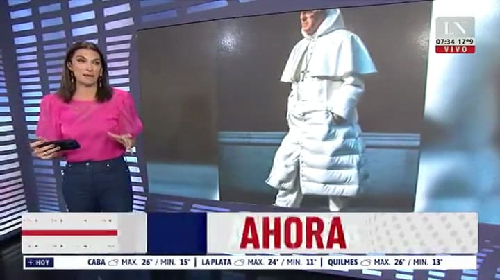 La verdad detrás dde la foto del Papa con un camperón