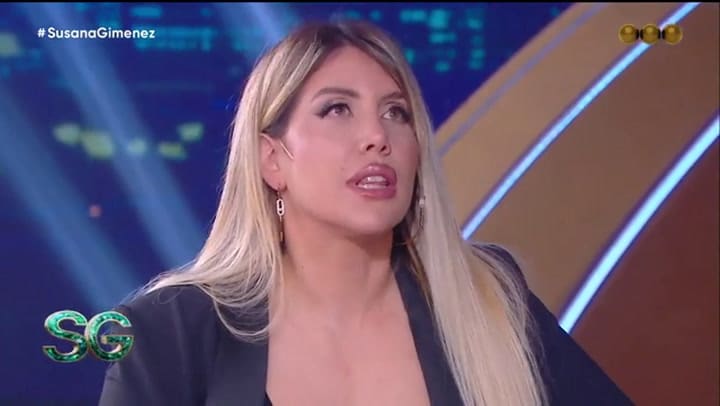 Wanda Nara apuntó contra Yanina Latorre en el sillón de Susana Giménez