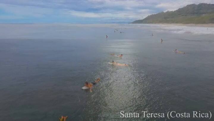 Santa Teresa, Costa Rica, vista desde un drone - Crédito: Vitali Films
