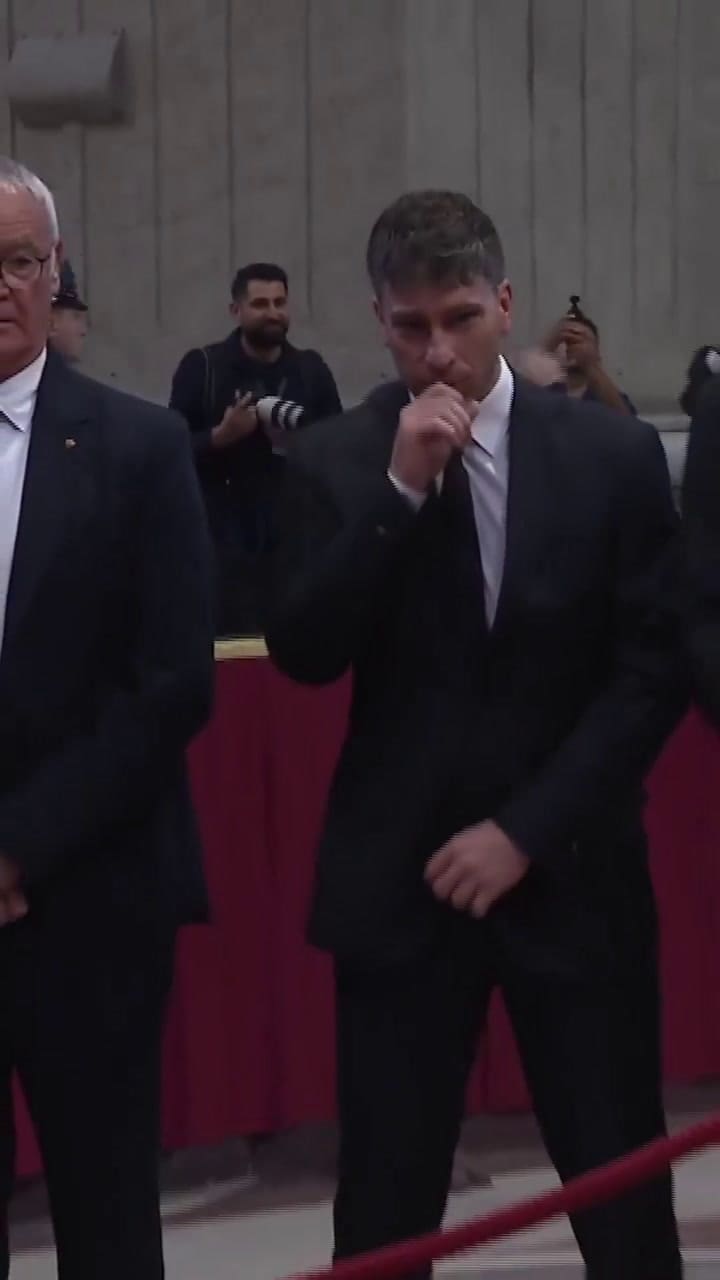 Futbolistas argentinos acudieron este jueves a la Basílica de San Pedro