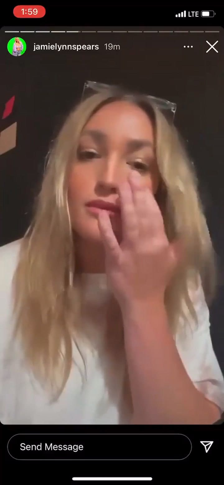 Insólito llanto de la hermana de Britney