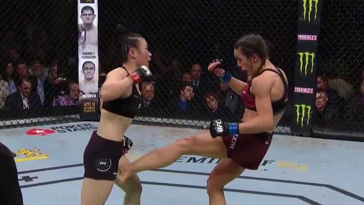 UFC 248: el dramático antes y después de la polaca Joanna Jedrzejczyk tras su pelea