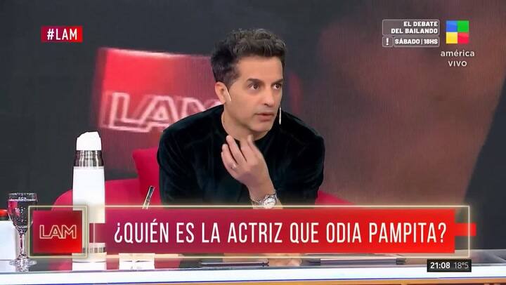 Benjamín Vicuña habló sobre las declaraciones de Pampita