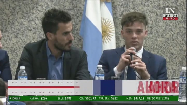 Fideicomiso de Independiente: Santiago Maratea dio una conferencia con el titular de la IGJ