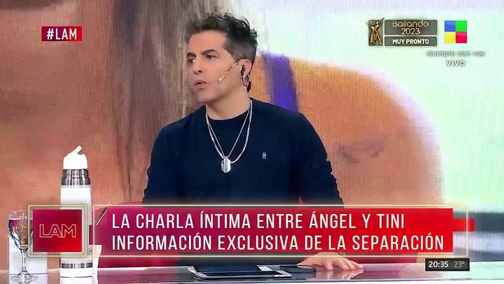 Ángel de Brito contó los motivos por los que Tini y De Paul se separaron