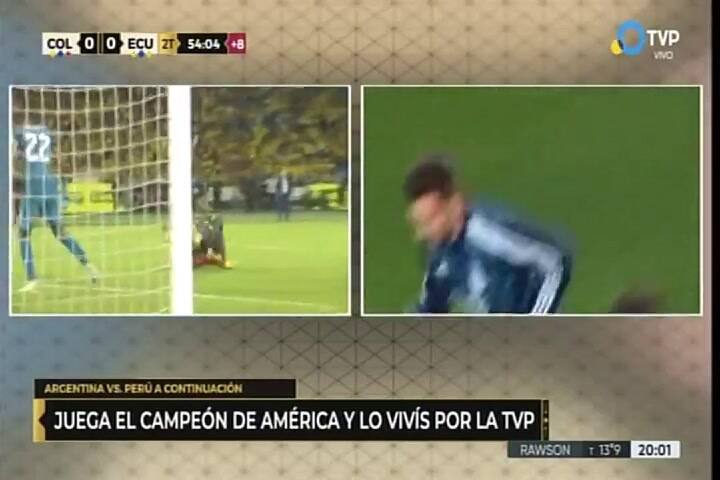 Gol de Colombia anulado por el VAR