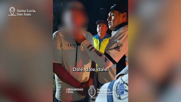 ALCOHOLEMIA POSITIVA - SAN JUAN