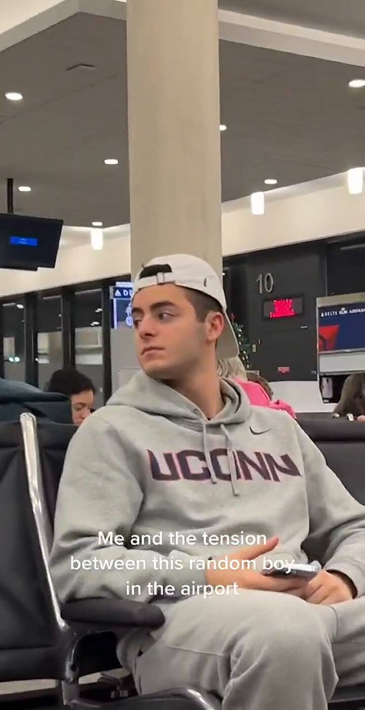 La tiktoker se identificó con otras personas que pasan por la misma tensión