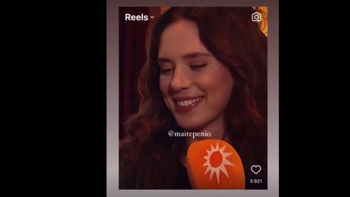 Delfina Chaves confirmó su romance con el actor de Máxima, Martijn Lakemeier