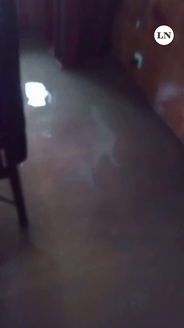 Inundaciones en el barrio Santa Lucia de Quilmes