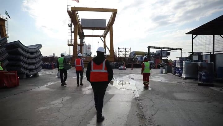 Viaje a las entrañas del Río de la Plata: así es, por dentro, el emisario que tendrá 12 kilómetros