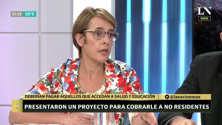 Gabriela Burgos: 'Muchos cruzan para atenderse y no viven en Jujuy'