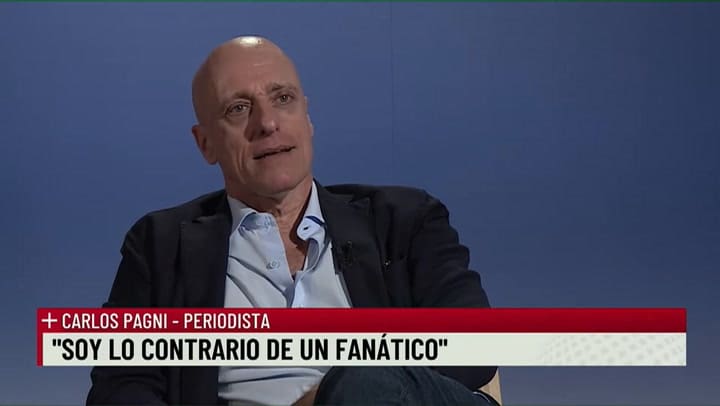 El periodista Carlos Pagni con Luis Novaresio, en +Entrevistas